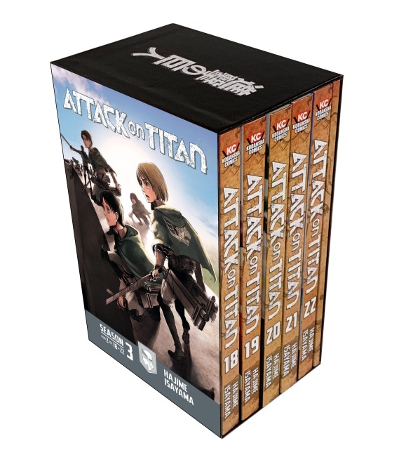Attack on Titan Season 3 Part 2 Manga Box Set - Hajime Isayama