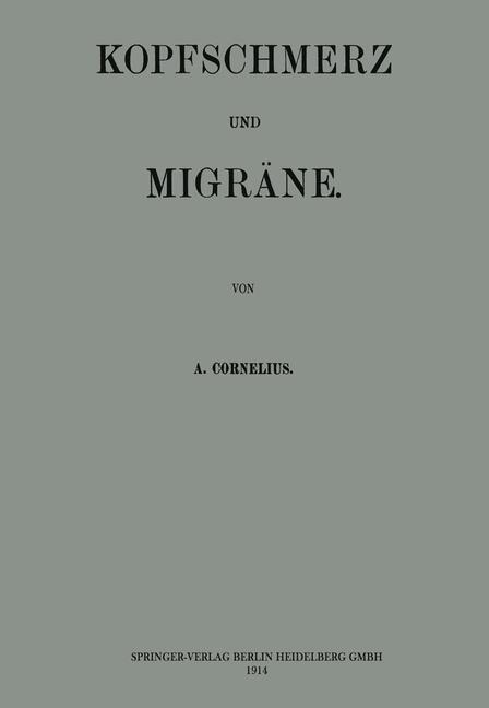 Kopfschmerz und Migräne - Alfons Cornelius