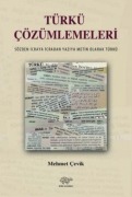 Cover-Bild zum Titel 'Türkü Cözümlemeleri' von 'Mehmet Cevik'