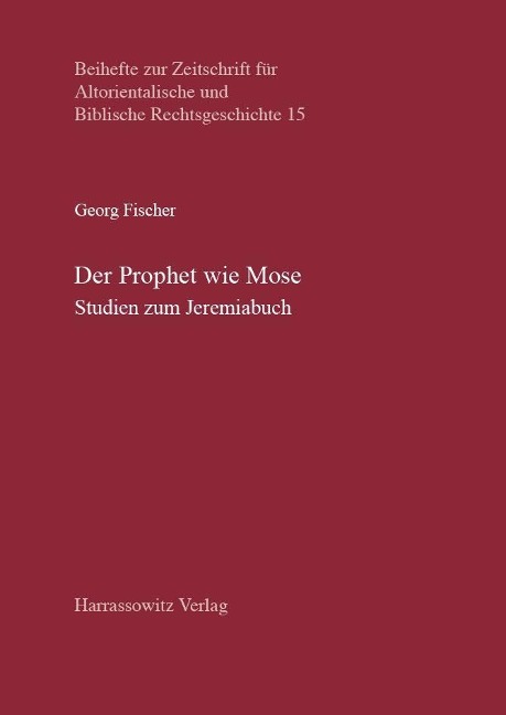 Der Prophet wie Mose - Georg Fischer