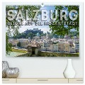 SALZBURG Blicke auf die Mozartstadt (hochwertiger Premium Wandkalender 2024 DIN A2 quer), Kunstdruck in Hochglanz - Melanie Viola