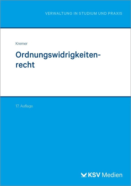 Ordnungswidrigkeitenrecht - Eva-Maria Kremer