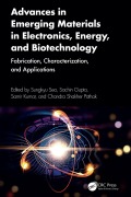Cover-Bild zum Titel 'Advances in Emerging Materials in Electronics, Energy, and Biotechnology' von ''