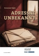 Cover-Bild zum Titel 'Adressat unbekannt - Kressmann Taylor - Lehrerheft' von 'Gesine. Heddrich'