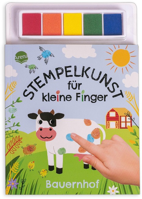 Stempelkunst für kleine Finger. Bauernhof - 