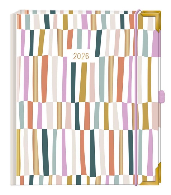 Terminplaner A5 Premium 2026 Bunt - 