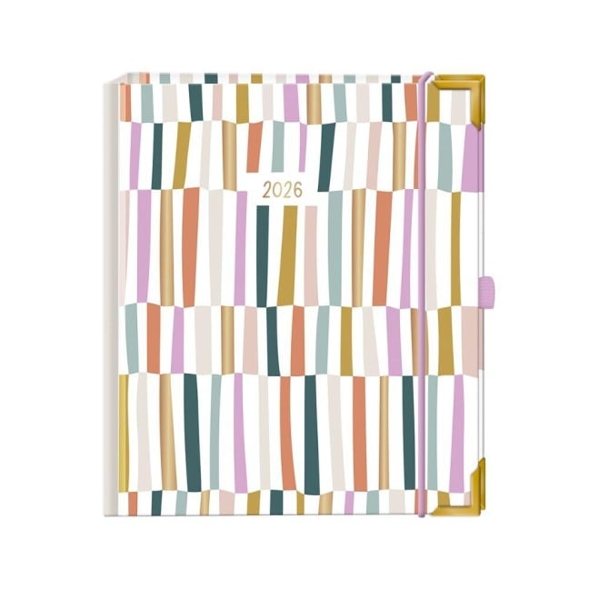 Terminplaner A5 Premium 2026 Bunt - 