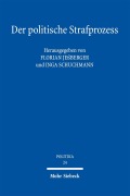 Cover-Bild zum Titel 'Der politische Strafprozess' von ''