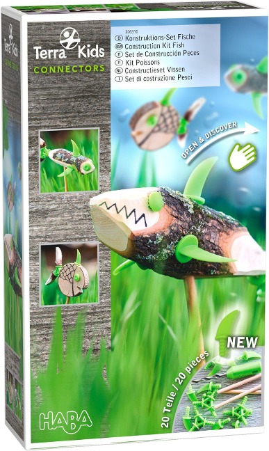 Terra Kids Connectors - Konstruktions-Set Fische - 