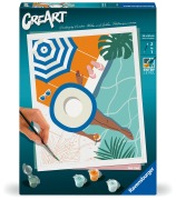 Cover-Bild zum Titel 'CreArt, Malen nach Zahlen Adults Trend - Poolzeit' von ''
