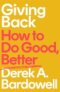 Cover-Bild zum Titel 'Giving Back' von 'Derek A. Bardowell'