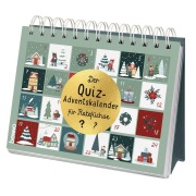 Cover-Bild zum Titel 'Der Quiz-Adventskalender für Ratefüchse' von ''
