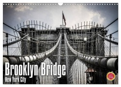 Cover-Bild zum Titel 'Brooklyn Bridge - New York City (Wandkalender 2026 DIN A3 quer), CALVENDO Monatskalender' von 'Oliver Pinkoss Photostorys'