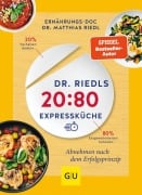 Cover-Bild zum Titel 'Dr. Riedls 20:80 Expressküche' von 'Matthias Riedl'