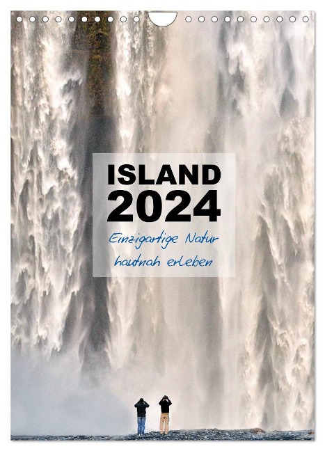 Island 2024 - Einzigartige Natur hautnah erleben (Wandkalender 2024 DIN A4 hoch), CALVENDO Monatskalender - Dirk Vonten