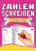Zahlen Schreiben Lernen - Vorschul-Übungsheft für Mädchen mit Einhorn-Motiven! - S&L Inspirations Lounge