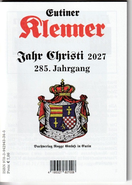 Eutiner Klenner 2027 - 