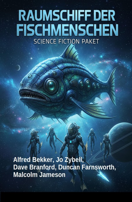 Raumschiff der Fischmenschen: Science Fiction Paket - Alfred Bekker, Dave Branford, Malcolm Jameson, Jo Zybell, Duncan Farnsworth