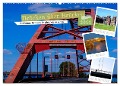 Duisburg - Brücken über Brücken (Wandkalender 2024 DIN A2 quer), CALVENDO Monatskalender - Klaus Fritsche