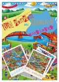 total plemplem und Quatsch Kinderkalender (Wandkalender 2024 DIN A4 hoch), CALVENDO Monatskalender - Silvia Siebler-Ferry