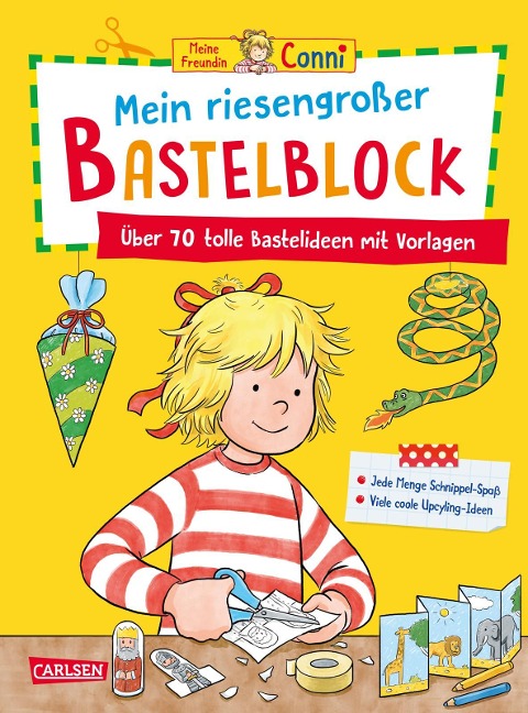 Conni Gelbe Reihe (Beschäftigungsbuch): Mein riesengroßer Bastelblock - Hanna Sörensen