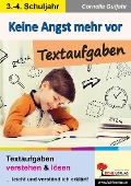 Cover-Bild zum Titel 'Keine Angst mehr vor Textaufgaben' von 'Cornelia Gutjahr'