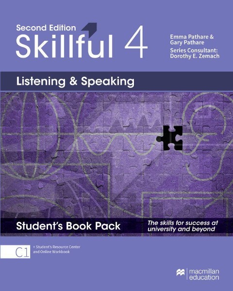 Skillful 2nd edition Level 4 - Listening and Speaking/ Student's Book with Student's Resource Center and Online Workbook - Emma Pathare, Gary Pathare, Dorothy Zemach