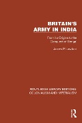 Cover-Bild zum Titel 'Britain's Army in India' von 'James P. Lawford'