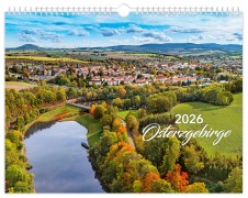 Cover-Bild zum Titel 'Kalender Osterzgebirge 2026' von 'Peter Schubert'