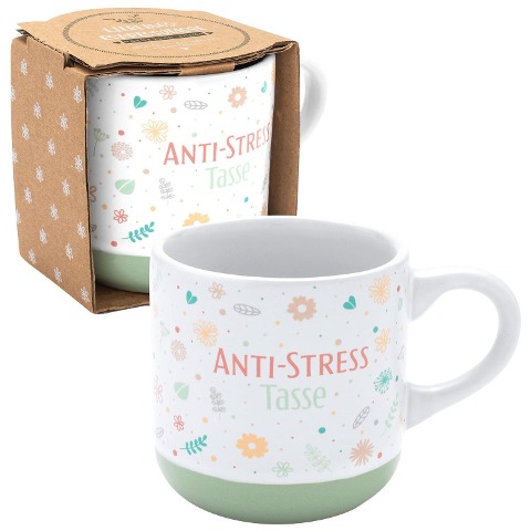 GRUSS & CO Espressotasse Motiv Anti-Stress, 10 cl - 