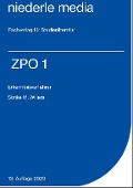 Cover-Bild zum Titel 'ZPO I' von 'Sönke M. Willers'