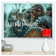 Cover-Bild zum Titel 'Wikinger - mutige Krieger (hochwertiger Premium Wandkalender 2026 DIN A2 quer), Kunstdruck in Hochglanz' von 'Peter Roder'