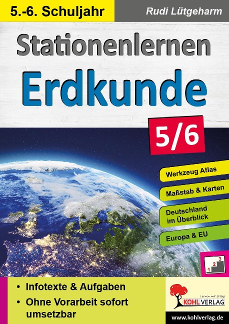 Stationenlernen Erdkunde / Klasse 5-6 - Rudi Lütgeharm