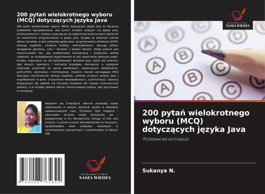 200 pyta¿ wielokrotnego wyboru (MCQ) dotycz¿cych j¿zyka Java - Sukanya N.