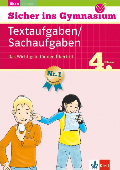 Sicher ins Gymnasium Mathematik Textaufgaben 4. Klasse - 
