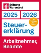 Cover-Bild zum Titel 'Steuererklärung 2025/2026 - Arbeitnehmer, Beamte' von 'Udo Reuß'