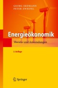 Cover-Bild zum Titel 'Energieökonomik' von 'Peter Zweifel, Georg Erdmann'