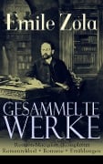 Cover-Bild zum Titel 'Gesammelte Werke: Die Rougon-Macquart (Kompletter Romanzyklus) + Romane + Erzählungen' von 'Emile Zola'