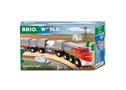 Cover-Bild zum Titel 'BRIO World - Trains of the World Santa Fe Zug' von ''