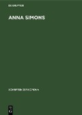Cover-Bild zum Titel 'Anna Simons' von ''