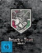 Cover-Bild zum Titel 'Attack on Titan - Staffel 2 - Gesamtausgabe - Steelbook - Blu-ray - Limited Edition' von ''