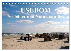 USEDOM - Seebäder und Naturparadies (Tischkalender 2026 DIN A5 quer), CALVENDO Monatskalender - Art-Motiva Art-Motiva