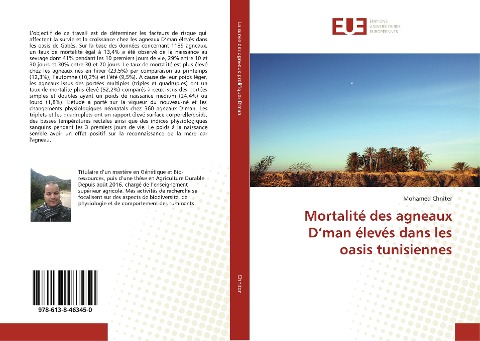 Mortalité des agneaux D'man élevés dans les oasis tunisiennes - Mohamed Chniter