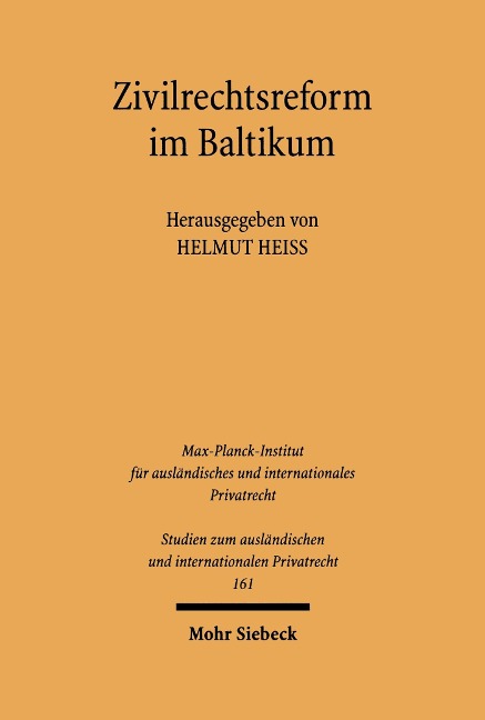 Zivilrechtsreform im Baltikum - 