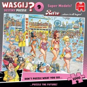 Cover-Bild zum Titel 'Wasgij Retro Destiny 9 - Super Models - Puzzle 1000 Teile' von ''