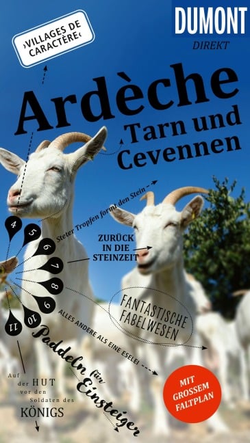 DUMONT direkt Reiseführer Ardeche, Tarn und Cevennen - Gabriele Kalmbach