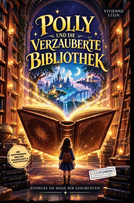 Polly und die verzauberte Bibliothek: Entdecke die Magie der Geschichten! - Vivienne Stein