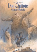 Cover-Bild zum Titel 'Don Quijote von der Mancha (Graphic Novel)' von 'Miguel de Cervantes'