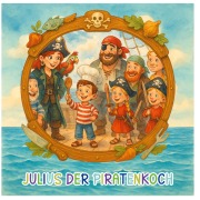 Cover-Bild zum Titel 'Julius der Piratenkoch' von 'Jacqueline Beerens'