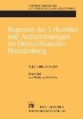 Cover-Bild zum Titel 'Regesten der Urkunden und Aufzeichnungen im Domstiftsarchiv Brandenburg' von ''